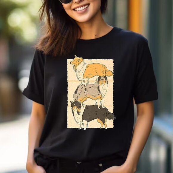 Unbranded Other - Dog Breed Cute Loyal T-Shirt, Pet Collection Graphics Tee Shirt